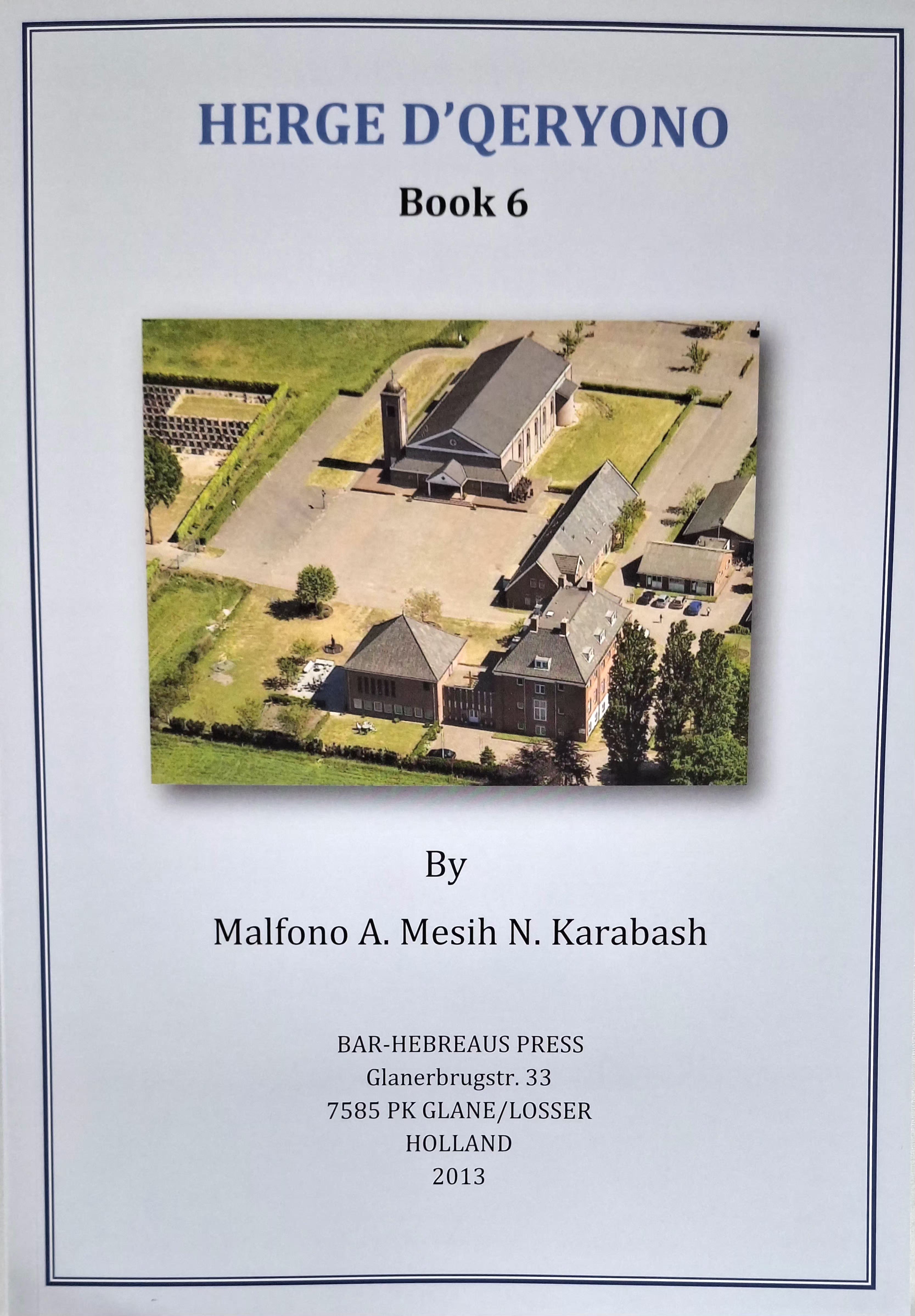 herge d'qeryono Boek 6