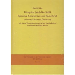 Dionysius Jakob Bar Salibi, Syrischer Kommentar zum Römerbrief