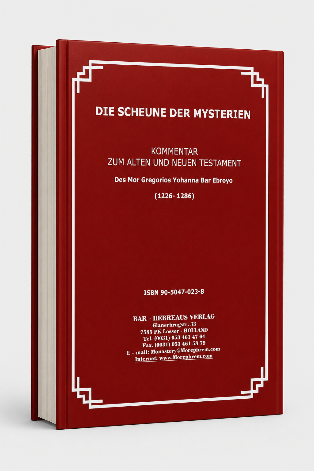 Die scheune der mysterien-Dogmatic books-Mor Ephrem-Mor Ephrem Bookshop